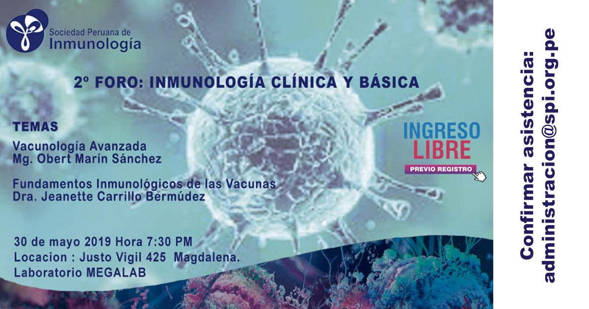 II Foro Inmunológico: Inmunología Clínica y Básica