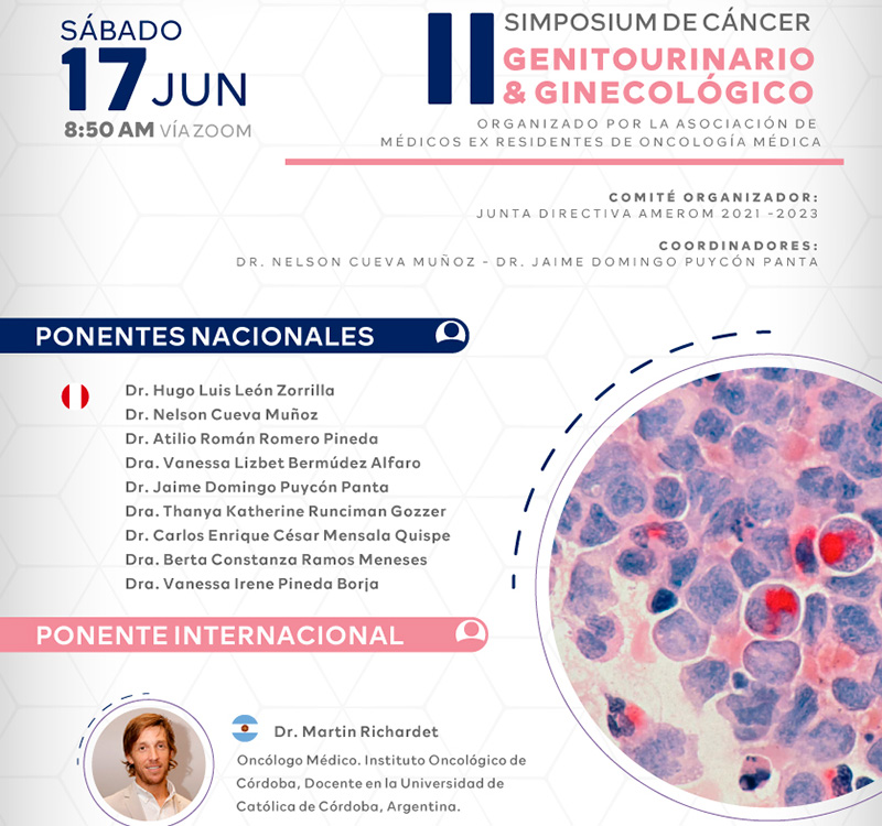 II Simposium de Cáncer Genitourinario & Ginecológico