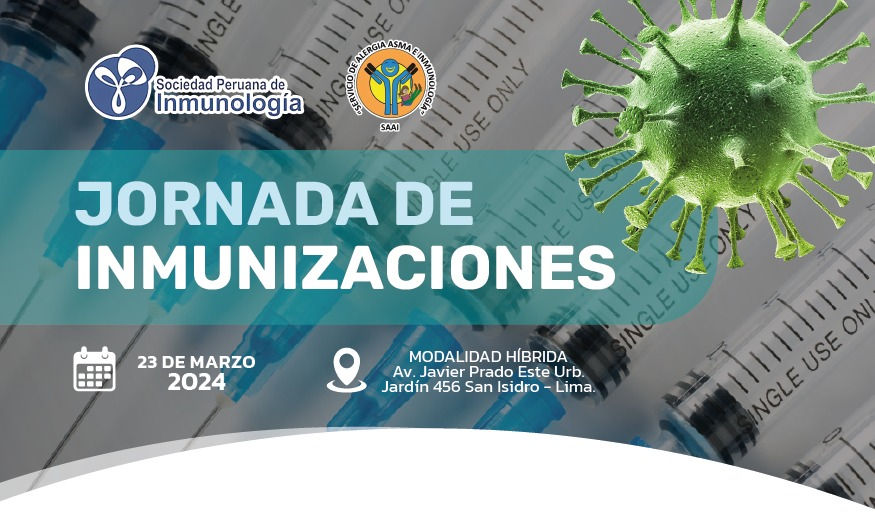 Jornada de Inmunizaciones - 23 de marzo 2024